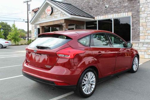 Ruby Red Metallic Tinted Clearcoat 2015 Ford Focus Titanium