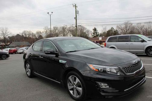 Aurora Black 2014 Kia Optima Hybrid EX