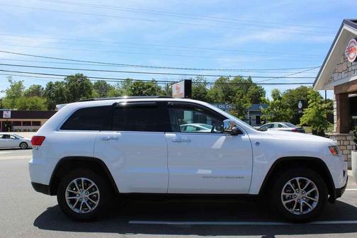 Bright White Clearcoat 2015 Jeep Grand Cherokee Limited
