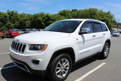 Bright White Clearcoat 2015 Jeep Grand Cherokee Limited