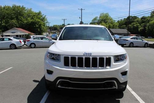 Bright White Clearcoat 2015 Jeep Grand Cherokee Limited