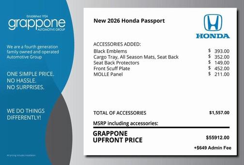 2026 Honda Passport TrailSport Elite