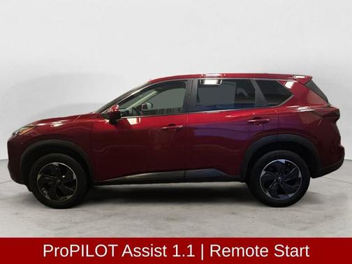 Scarlet Ember Tintcoat 2025 Nissan Rogue SV