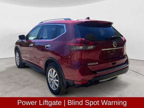 Scarlet Ember 2018 Nissan Rogue SV Hybrid