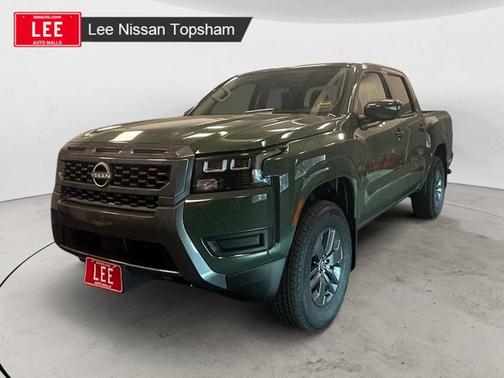 Tactical Green Metallic 2026 Nissan Frontier SV Truck