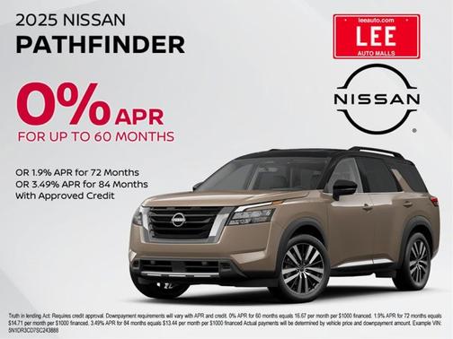 2025 Nissan Pathfinder S
