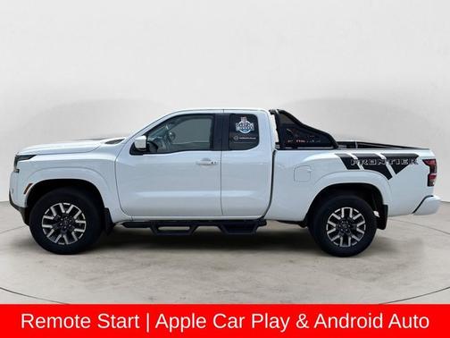 Glacier White 2023 Nissan Frontier SV