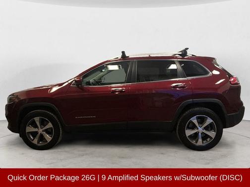Velvet Red Pearlcoat 2019 Jeep Cherokee Limited