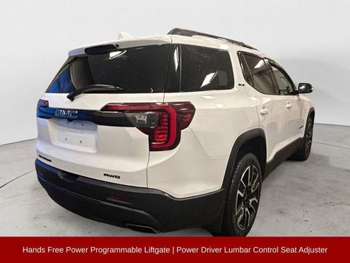 Summit White 2021 GMC Acadia SLE