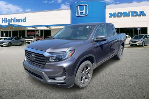 Modern Steel Metallic 2023 Honda Ridgeline RTL