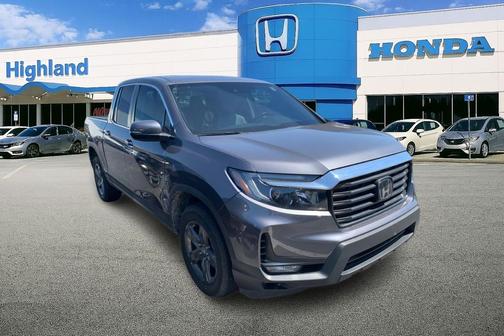 Modern Steel Metallic 2023 Honda Ridgeline RTL