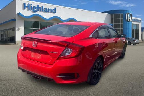 Rallye Red 2020 Honda Civic Sport