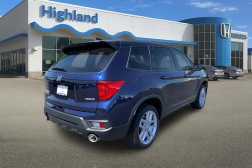 Obsidian Blue 2025 Honda Passport AWD EX-L
