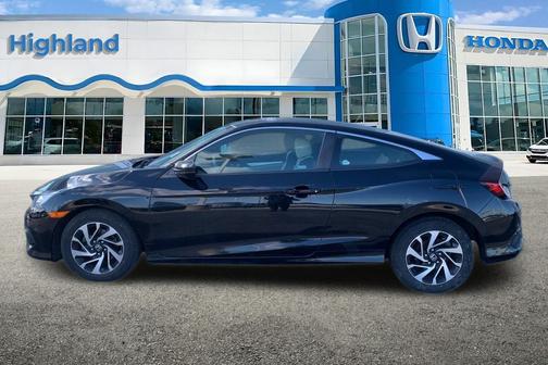 Crystal Black Pearl 2018 Honda Civic LX