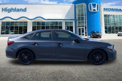 Grey 2025 Honda Civic Sport