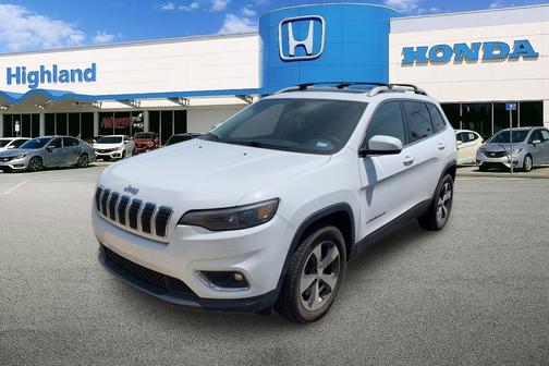 Bright White Clearcoat 2019 Jeep Cherokee Limited