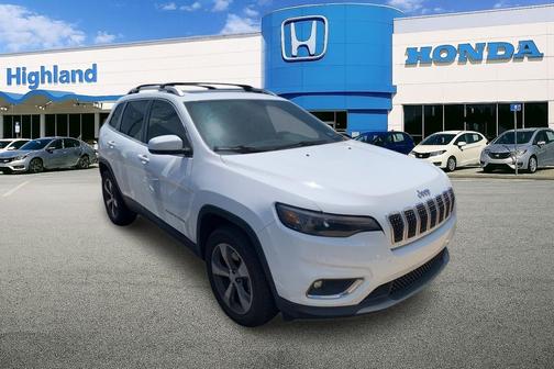 Bright White Clearcoat 2019 Jeep Cherokee Limited