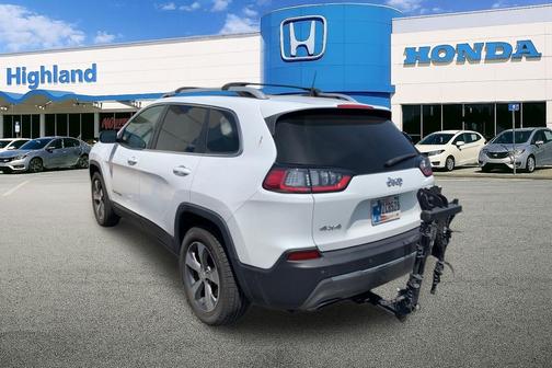 Bright White Clearcoat 2019 Jeep Cherokee Limited