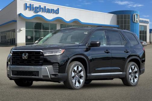 Crystal Black Pearl 2026 Honda Pilot Elite
