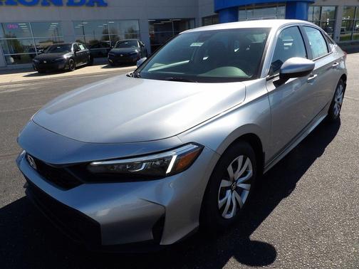 Silver Metallic 2026 Honda Civic LX