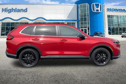 Radiant Red 2025 Honda CR-V Hybrid Sport AWD