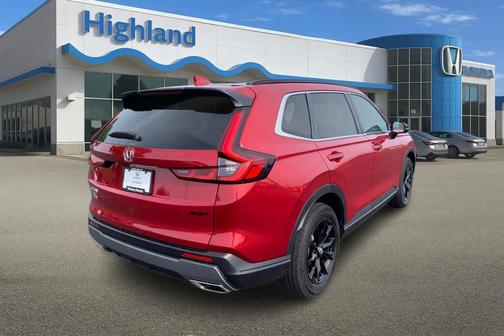 Radiant Red 2025 Honda CR-V Hybrid Sport AWD