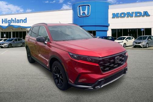Radiant Red 2025 Honda CR-V Hybrid Sport AWD