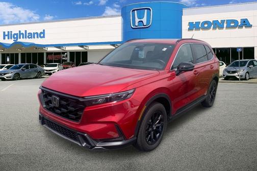 Radiant Red 2025 Honda CR-V Hybrid Sport AWD