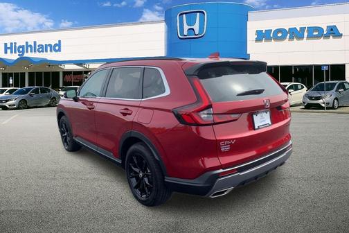 Radiant Red 2025 Honda CR-V Hybrid Sport AWD