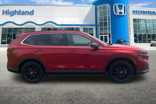 Radiant Red 2025 Honda CR-V Hybrid Sport AWD