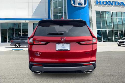 Radiant Red 2025 Honda CR-V Hybrid Sport AWD