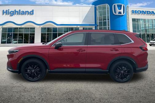Radiant Red 2025 Honda CR-V Hybrid Sport AWD
