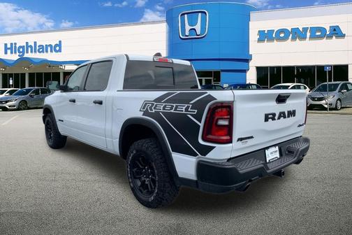 Bright White Clearcoat 2025 RAM 1500 Rebel