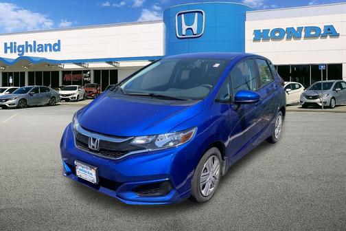 Aegean Blue Metallic 2020 Honda Fit LX