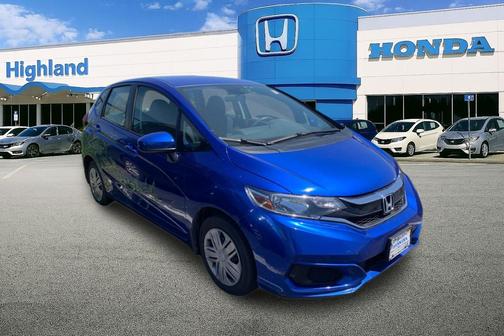 Aegean Blue Metallic 2020 Honda Fit LX
