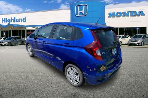 Aegean Blue Metallic 2020 Honda Fit LX
