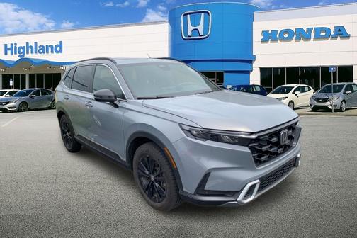 Urban Gray Pearl 2024 Honda CR-V Hybrid Sport Touring AWD