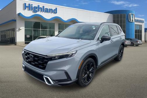 Urban Gray Pearl 2024 Honda CR-V Hybrid Sport Touring AWD