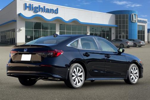 Crystal Black Pearl 2026 Honda Civic LX
