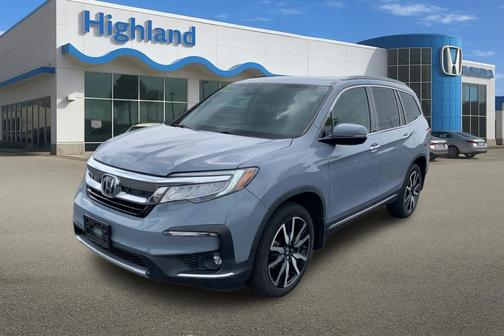 Sonic Gray Pearl 2022 Honda Pilot AWD Elite