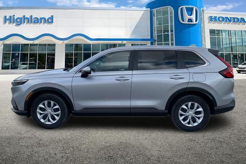 Solar Silver Metallic 2025 Honda CR-V LX AWD