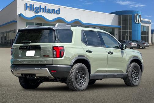 Green Metallic 2026 Honda Passport AWD TrailSport Elite Blackout