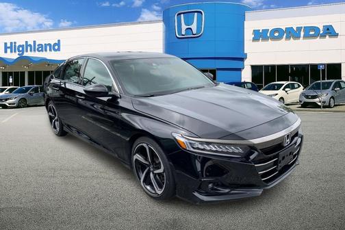 Crystal Black Pearl 2022 Honda Accord Sport 1.5T