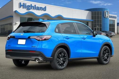 Boost Blue Pearl 2026 Honda HR-V AWD Sport