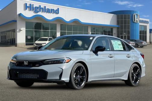 Urban Gray Pearl 2026 Honda Civic Si Base