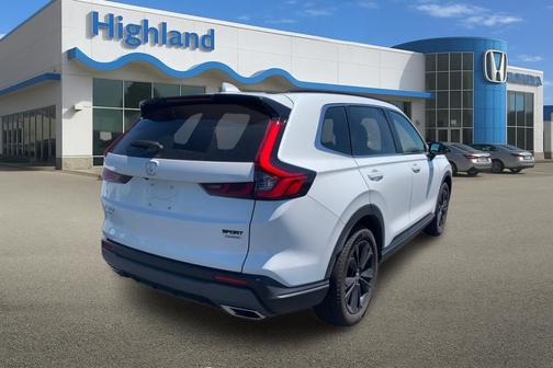 Platinum White Pearl 2024 Honda CR-V Hybrid Sport Touring AWD