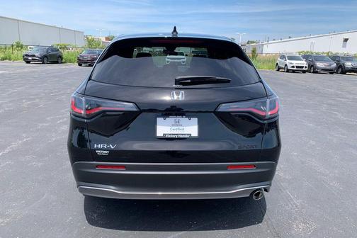 Crystal Black Pearl 2025 Honda HR-V AWD Sport