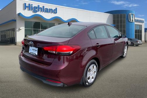 Garnet Red 2017 Kia Forte LX