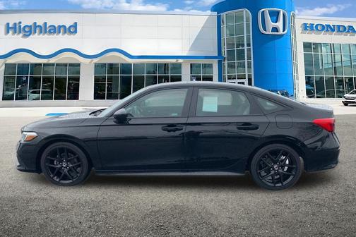 Crystal Black Pearl 2024 Honda Civic Sport
