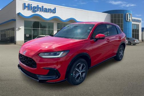 Milano Red 2025 Honda HR-V EX-L